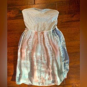 Kimchi blue strapless dress